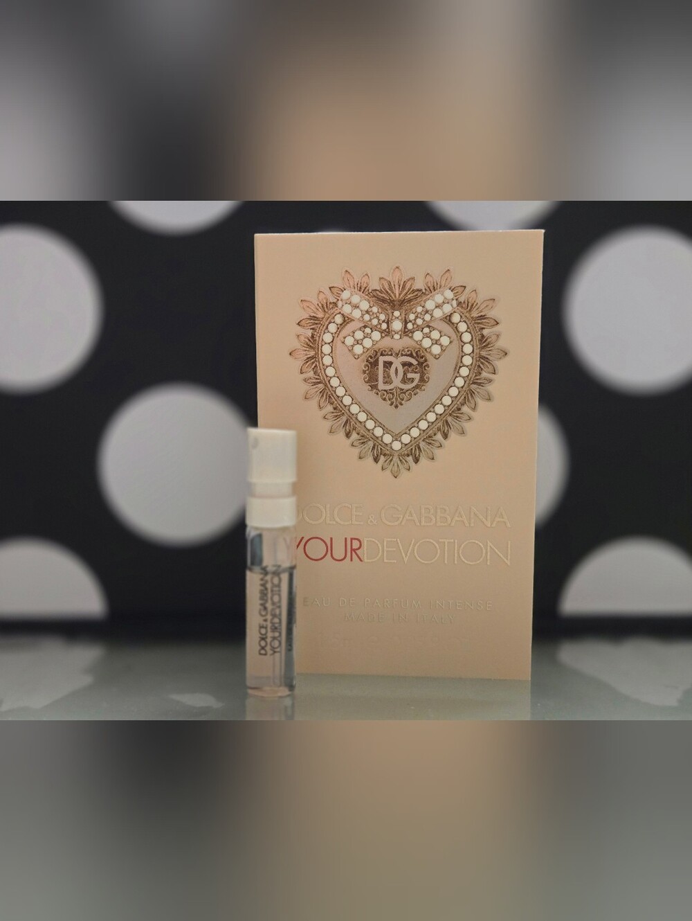 5/$25✨️D&G Your Devotion Intense SAMPLE✨️